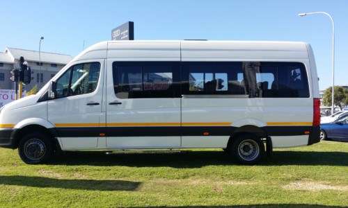 21 Seater Luxry Coach Parking
