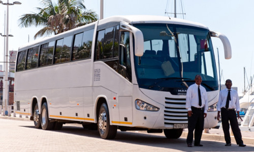 60 Seater Coach With Two Tour Drivers