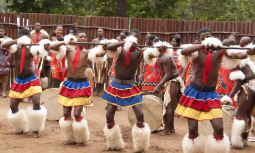 Ethnic Dancers in Swaziland