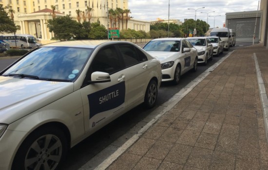 Mercedes Benz Sedans Parking at CTICC Conference Venue