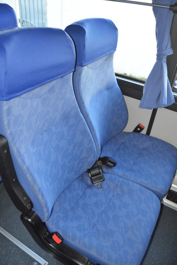 39 Seater Luxury Coach Interior with Reclining Seats